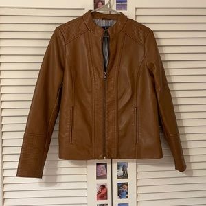 Ana Faux Leather Jacket